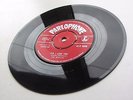 THE BEATLES  ORIGINAL  1962 RED PARLOPHONE 45 LOVE ME DO    P T    STAMPERS