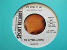 NORTHERN SOUL-APPRECIATIONS-IT'S BETTER TO CRY-SPORT CARVER