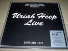URIAH HEEP Live - 2LP 180g Splatter Vinyl + Book - RSD 2017 Limited /1000 -- EX