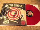 DOUBLE LP VINYL RECORD-ALTER BRIDGE-THE LAST HERO-UNPLAYED-RED VINYL-200 ONLY