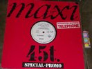 DISQUE VINYLE TELEPHONE MAXI 45T SPECIA PROMO LE JOUR S EST LEVE 85 ECHANTILLON