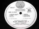 BLACK SABBATH VOLUME IV VERTIGO Nr MINT 1ST EVER PRESS UK ARCHIVE AUDIO