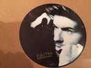 GEORGE MICHAEL - FAITH / HAND TO MOUTH  - PICTURE DISC  1987 CBS  EMU P3 MINT