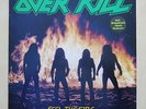 OVER KILL Feel The Fire German vinyl LP Noise International N 0035 1985 Mint