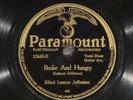 78 RPM -- Blind Lemon Jefferson, Paramount 12443, EE+ Blues