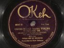 78 RPM -- Papalia and His Orchestra, Okeh 40347, V+  Jazz
