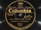 78 RPM -- Burnett and Rutherford, Columbia 15314, E+  Country