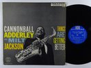 CANNONBALL ADDERLEY & MILT JACKSON Things Are Getting Better LP on Riverside
