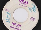 SOUL ONE'S Soul Pot RARE TEXAS FUNK 45  DEAL W/STAMPED MATRIX hear