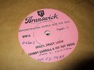 JOHNNY CARROLL&HIS HOT ROCKS : CRAZY CRAZY LOVIN ORIGINAL ONESIDED DEMONSTRATION