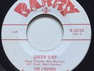 GARAGE ROCKABILLY The S'quires GREEN SURF Barry 45 very rare Canadian rocker