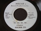 Shuwr Co.   Hi, Hi, Hi, Hi / Music Master   Megas   Detroit synth disco funk 45