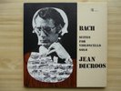 CRI 180460/2 DECROOS BACH 6 SUITES FOR SOLO CELLO RARE 3LP PRIVATE ED1 BOX