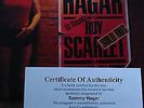 SAMMY HAGAR.ORIGINAL AUTOGRAPH,SIGNED VINYL LP.W/CERTIFICATE.REMATCH.NM