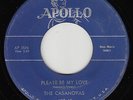 CASANOVAS - Apollo 477 - Please Be My Love - 1955 DOO-WOP 45 VG/VG+ (original)