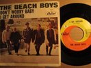 Beach Boys Don’t Worry Baby I Get Around EX 45 picture sleeve surf