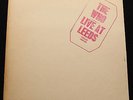 WHO Live At Leeds UK Track 1970 1st pressing LP w. 12 Insert Red & Black Stamp