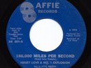 Deep Funk 45 HENRY LOVE & NO. 1 EXPLOSION 186,000 Miles Per Second/Black Child