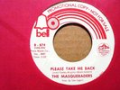 THE MASQUERADERS Promo 45-How Big Is Big b/w Please Take Me Back-1970-N.Soul-EX.