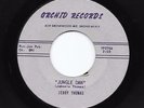 Mod R&B Rockabilly 45 JERRY THOMAS Jungle Dan/Helpless Heart Orchid HEAR Rare