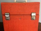 Vintage 1960's TANGERINE Vinyl LP Record Case 1 x 12