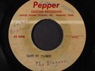 BLAZERS: Hard To Please / Never 45 Hear  (acetate, blue-eyed soul garage from M
