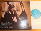 Klaus TRUMPF Classical Works for Double-Bass LP Eterna 827803