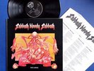 BLACK SABBATH NM UK 1ST LP SABBATH BLOODY SABBATH LYRIC INNER LOVELY VINYL + G/F