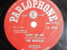 Unique Beatles 78 RPM Record R4949 Parlophone Label LOVE ME DO Pressed in India