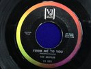 Beatles FROM ME TO YOU THANK YOU GIRL Genuine VEE JAY 522 VJ 522.04 Brackets