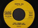 CECIL MOORE & DIAMOND BACKS: Gotta Go / Please Forgive Me, Dear 45 Hear  (kille