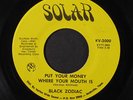 BLACK ZODIAC / VELVIRA: Put Your Money Where Your Mouth Is / How Many Times 45