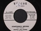 MIGHTY JOE YOUNG: Suffering Soul / Something's Wrong 45 (dj, tol) Soul