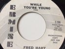RARE TEEN DOO-WOP PROMO 45/ FRED HART 