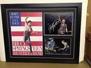 Bruce Springsteen Hand Signed/Autographed Photograph with a poster and a COA