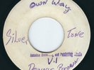 Dennis Brown - In Their Own Way / Dub - Flame 7