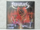 SEPULTURA MORBID VISIONS GRAY BACK COVER & DIFF LABEL LP Sealed