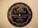 JIMMIE RODGERS   HIGH POWERED MAMA / IN THE JAILHOUSE NOW NO 2   VICTOR 22523