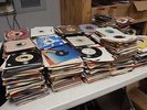 GROUP OF APPROXIMATELY 30,000 45 RPM RECORDS  ROCK-COUNTRY-SOUL-RAP 60s-90s