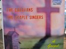 THE CARAVANS / THE STAPLE SINGERS A GOSPEL PROGRAM LP
