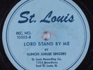 Black Gospel 78 ILLINOIS JUBILEE SINGERS Lord Stand By Me ST. LOUIS HEAR
