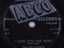 Doo-Wop 78 RIP-CHORDS I Love You The Most ABCO HEAR