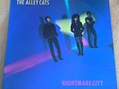 THE ALLEY CATS Nightmare City ORIGINAL 1981 US LP with lyric insert