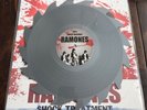 RAMONES SHOCK TREATMENT LIMITED ED. GRAY Vinyl SAW SHAPED LP IMPORT REMASTERED