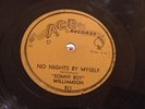 BLUES 78 Rpm SONNY BOY WILLIAMSON ACe 511 No nite By myself/Boppin W Sonny E