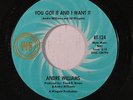 ANDRE WILLIAMS: You Got It And I Want It / I Can't Stop Crying 45 Soul