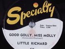 Rock N' Roll 78 LITTLE RICHARD Good Golly, Miss Molly SPECIALTY HEAR