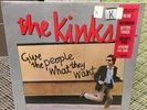 The Kinks Give The People What They Want Still Sealed Lp w/Hype