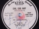 R&B Doo-Wop 78 MAGIC-TONES Cool, Cool Baby KING HEAR