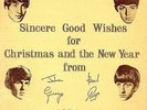 OFFICIAL BEATLES FAN CLUB 1ST XMAS FLEXI RECORD WITH 